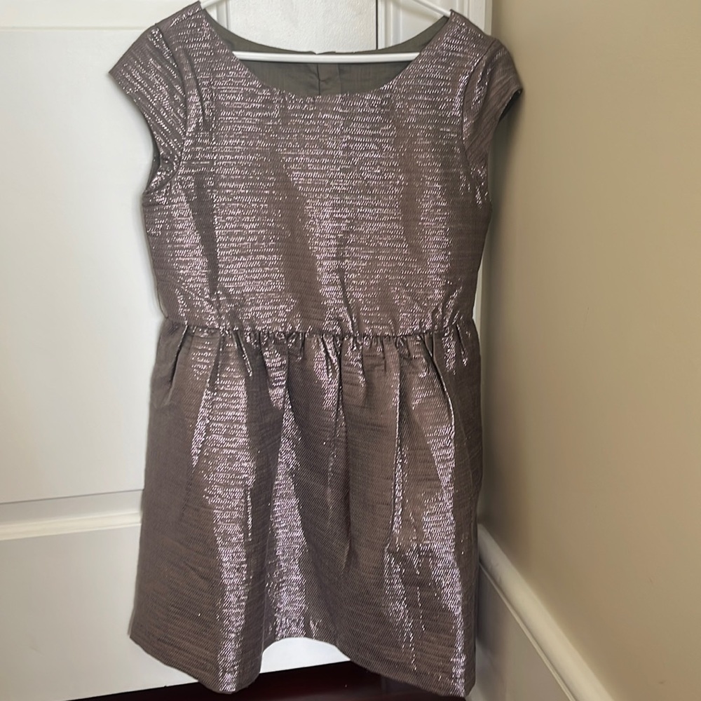 Metallic colored gap kids dress size XL (12)